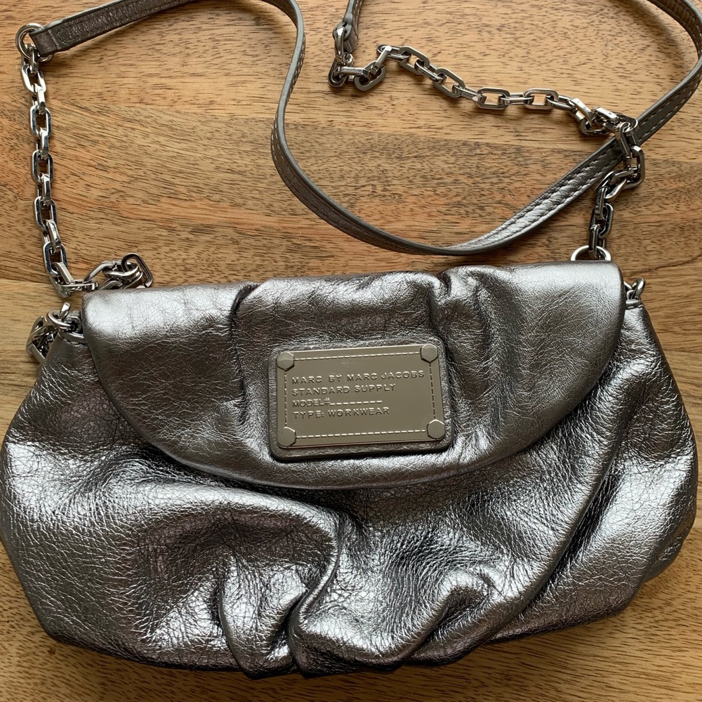 Marc by Marc Jacobs metallic crossbody